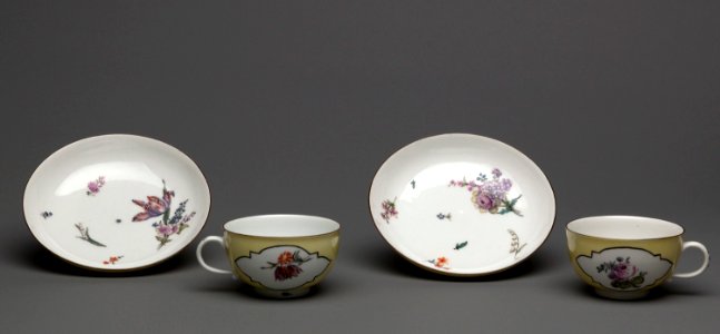Cup And Saucer (Germany), mid-18th century (CH 18175537-2)