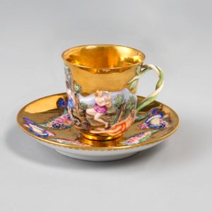 Cup And Saucer, 19th century (CH 18395803-2)