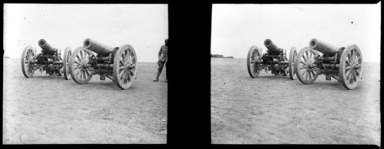 Cuperly. Canon all. (allemand) de 155 - Fonds Berthelé - 49Fi620