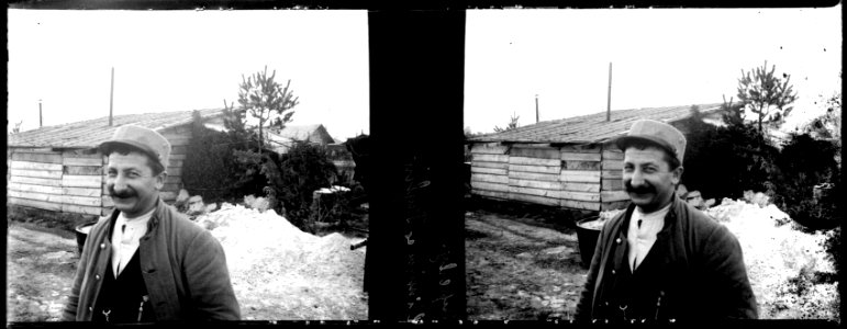 Cuperly. L'infirmier Ruffin - Fonds Berthelé - 49Fi423