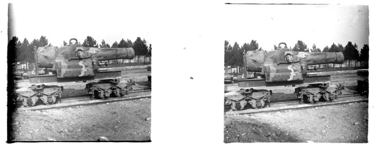 Cuperly. Mortier de 270 - Fonds Berthelé - 49Fi533