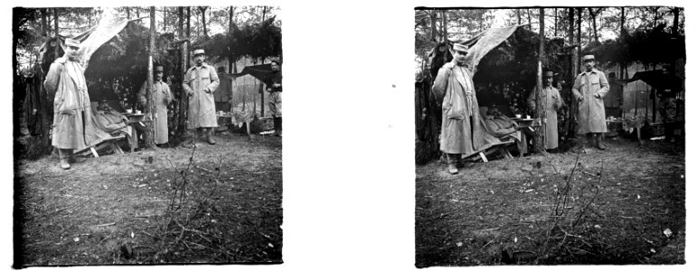 Cuperly. Officiers du 7e Génie. Le lieutenant Gallix - Fonds Berthelé - 49Fi529