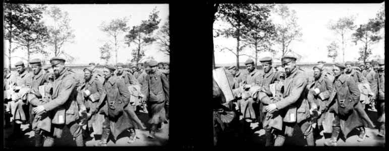 Cuperly. Prisonniers all. (allemands) - Fonds Berthelé - 49Fi593