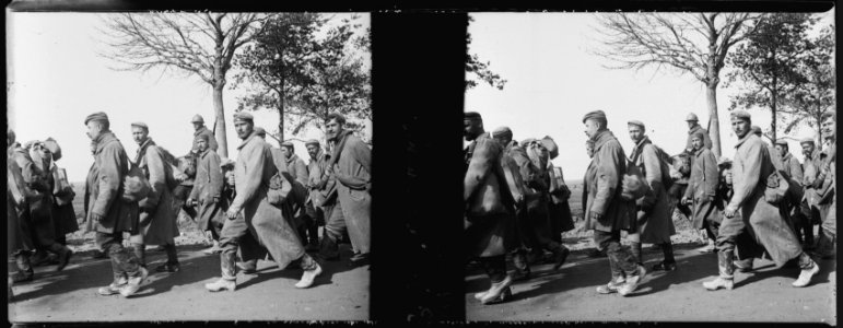Cuperly. Prisonniers all. (allemands) - Fonds Berthelé - 49Fi591