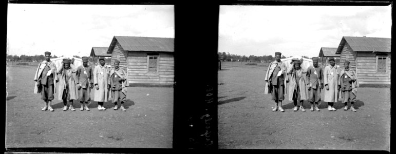 Cuperly. HOE (hôpital d'évacuation). Blessés - Fonds Berthelé - 49Fi507