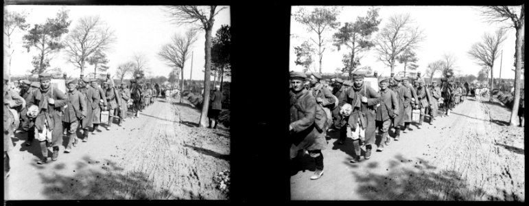 Cuperly. Prisonniers all. (allemands) - Fonds Berthelé - 49Fi592