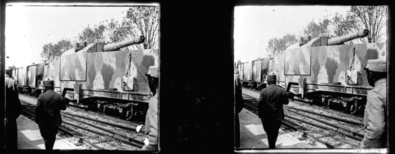 Cuperly. Train blindé - Fonds Berthelé - 49Fi505