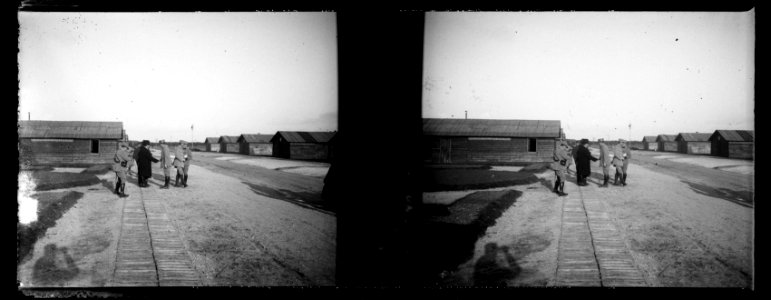 Cuperly. HOE. Visite de M. Barthou - Fonds Berthelé - 49Fi789