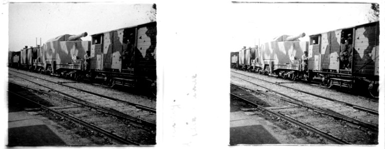 Cuperly. Train blindé - Fonds Berthelé - 49Fi531