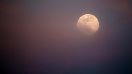 Night moon clouds