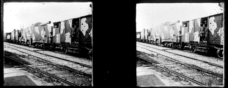 Cuperly. Train blindé - Fonds Berthelé - 49Fi506