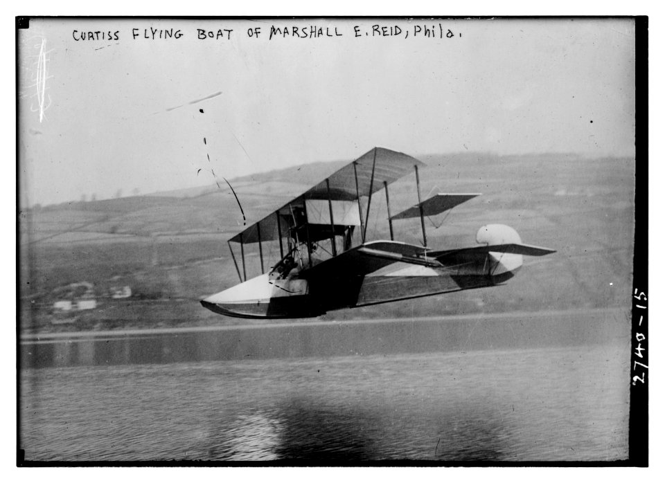 Curtiss Flying Boat of Marshall E. Reid LCCN2014693391