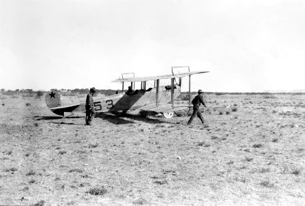 Curtiss JN-3 at Casa Grandes 1916