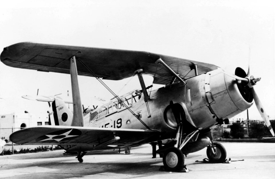 Curtiss SBC-3 VMF-2 1930s