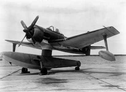 Curtiss SC-2 Seahawk at NAS Patuxent River in 1947 photo