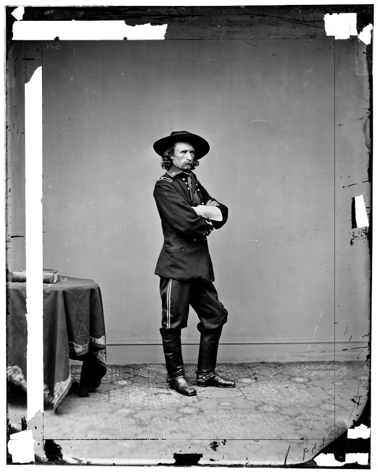 Custer Bvt MG Geo A 1865 LC-BH831-365