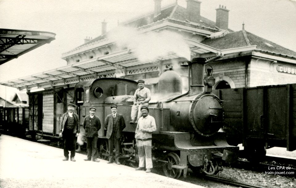 Cusset, Société des Chemins de fer du Centre, type 130T, Decauville, série 50 à 54