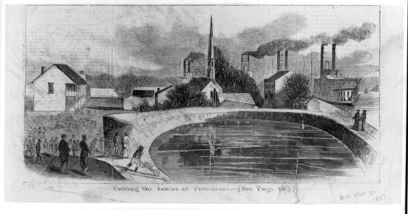 Cutting the levees at Providence (Vicksburg, Miss., Campaign) LCCN99614219