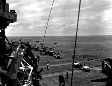 CV-45 flight deck 1950