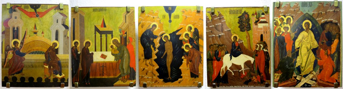 Cycle of icons depicting the life of Jesus, Arkhangelsk