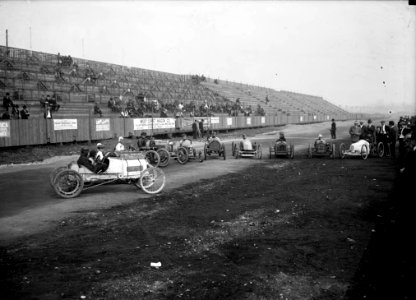 Cycle cars Tacoma Speedway Labor Day 1914 Boland SPEEDWAY056 photo