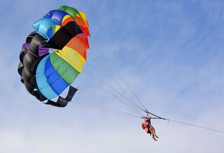 Skydiving air entertainment photo