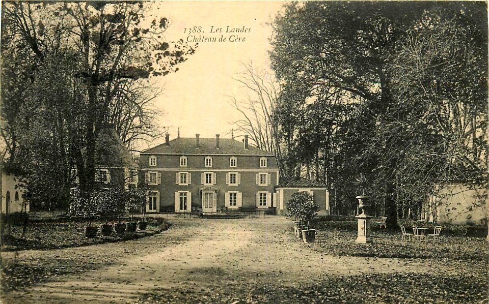 Cère (Landes) - château de Cère 1