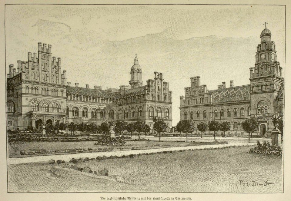 Czernowitz, residenz des erzbischofs