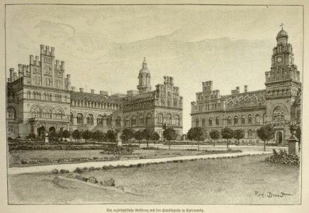 Czernowitz, residenz des erzbischofs