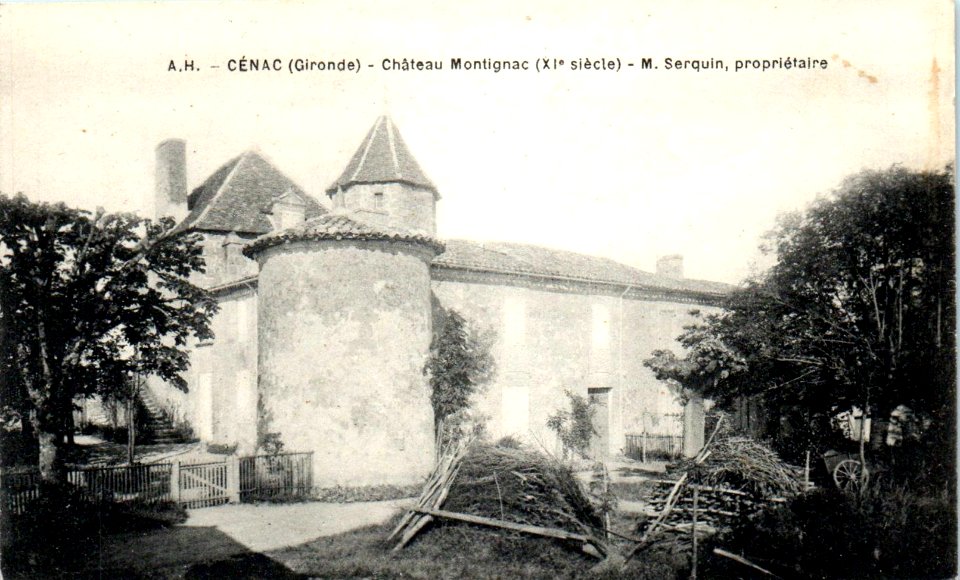 Cénac - château Montignac 1a