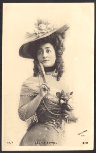 Cécile Sorel, by Reutlinger