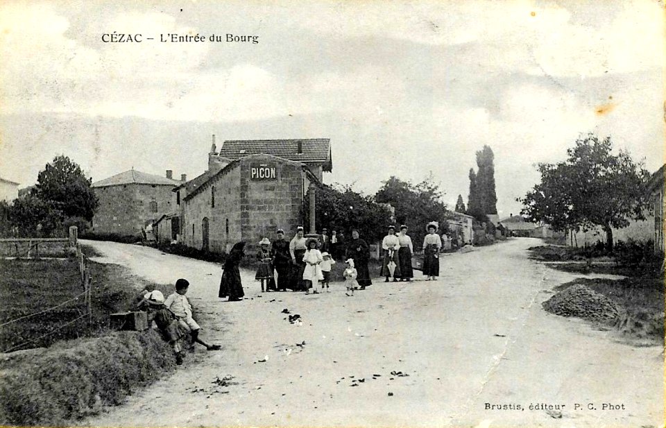 Cézac - bourg 1