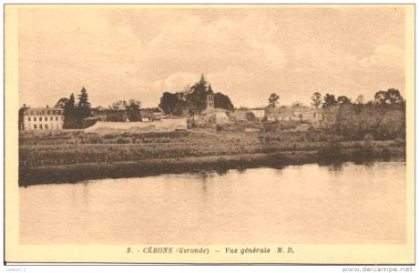 Cérons - vue générale