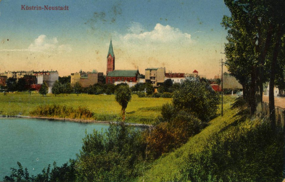 Cüstrin N. M., Ostbrandenburg - Stadtansicht (Zeno Ansichtskarten)