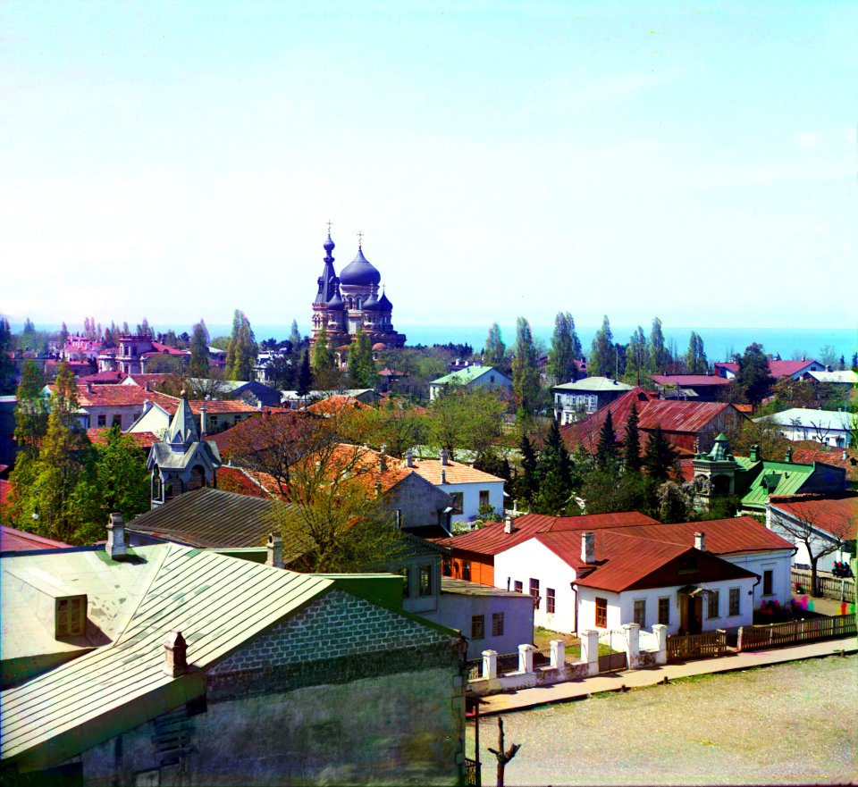 Cобор Александра Невского. 1904 год(Разрушен в 1936 году).Фотограф-Прокудин-Горский. - panoramio