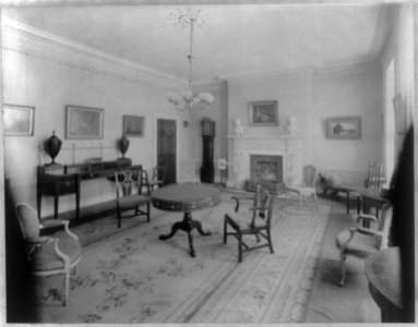D.C. Washington. Octagon House. 1913- interior LCCN2005694705 photo