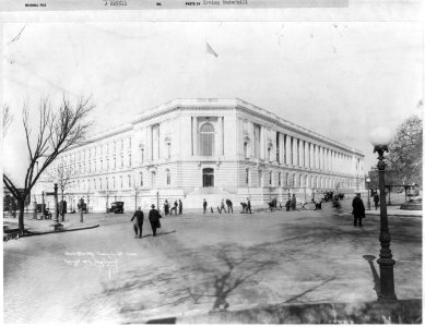D.C. Washington. Old Senate Office Building. 1917. Exterior LCCN2003655455
