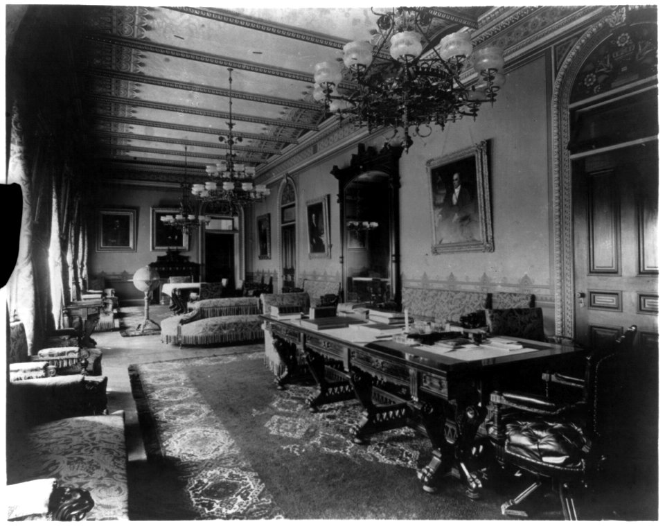 D.C. Washington. State, War and Navy Building. Interior. Reception Room LCCN2005680886