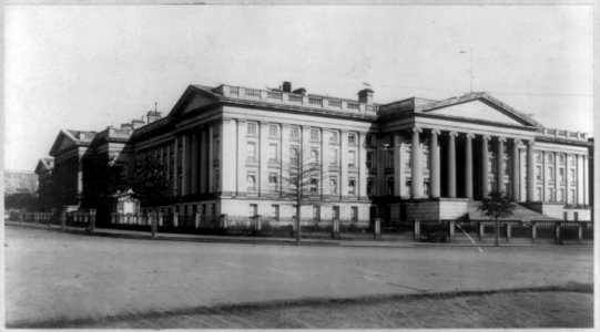 D.C., Washington, Treasury Building, 1901, exterior LCCN96510935