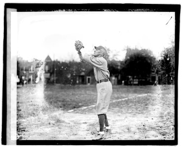 D.J. Houlehan, Potomac, 1921 LOC npcc.04821