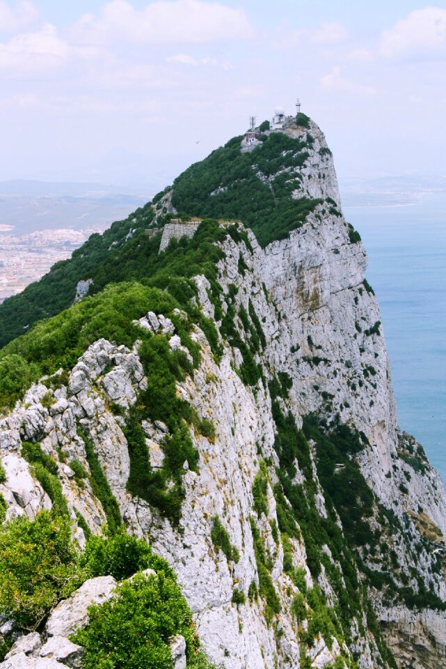Landscape mountain gibraltar