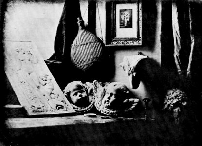 Daguerre, Louis Jacques Mandé - Stilleben mit Abdrücken (Zeno Fotografie)