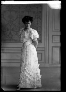 Dagny Sternvall in Reif von Reiflingen at Dramatiska teatern 1905 - SMV - GS059