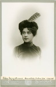 Dagny Sternvall, porträtt - SMV - H7 197