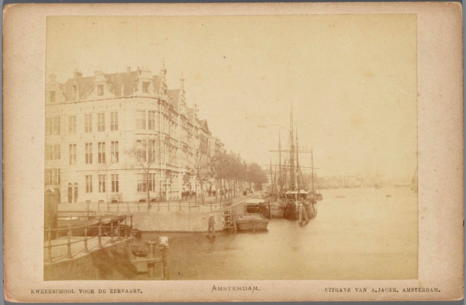 De IJgracht (Prins Hendrikkade) bij de Schippersgracht-002