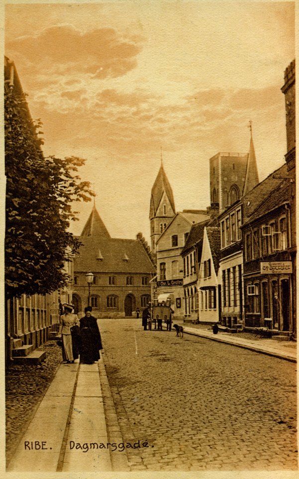 Dagmarsgade før 1911, Ribe