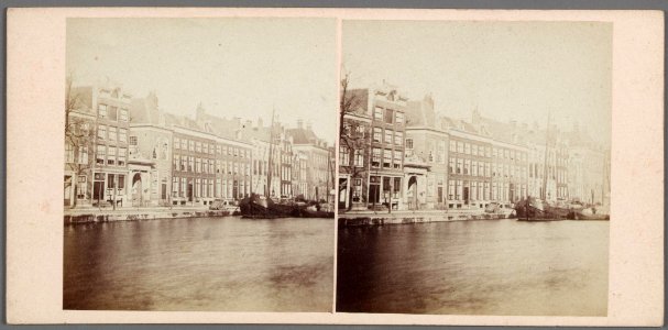 De Kloveniersburgwal te Amsterdam