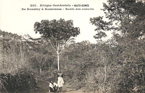 De Konakry à Kouroussa-Route des convois (Guinée)