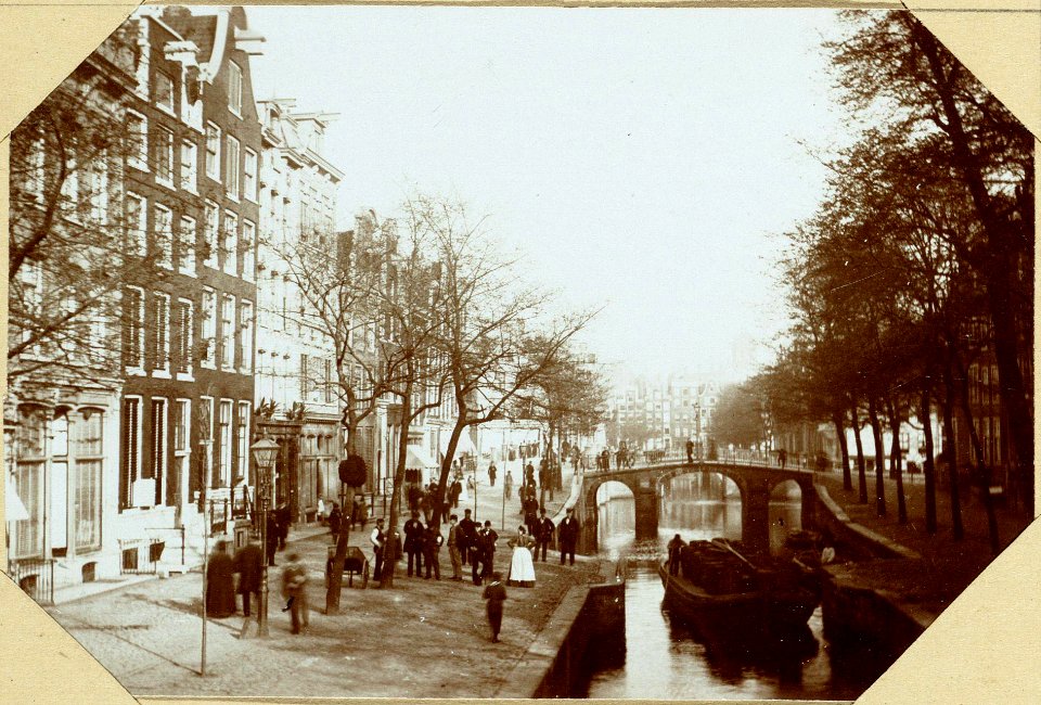 De Leliegracht, ziende van de Prinsengracht naar de Keizersgracht