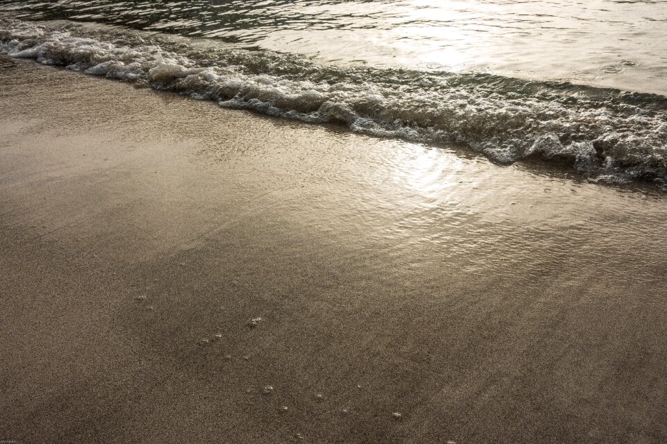 Wave water reflections